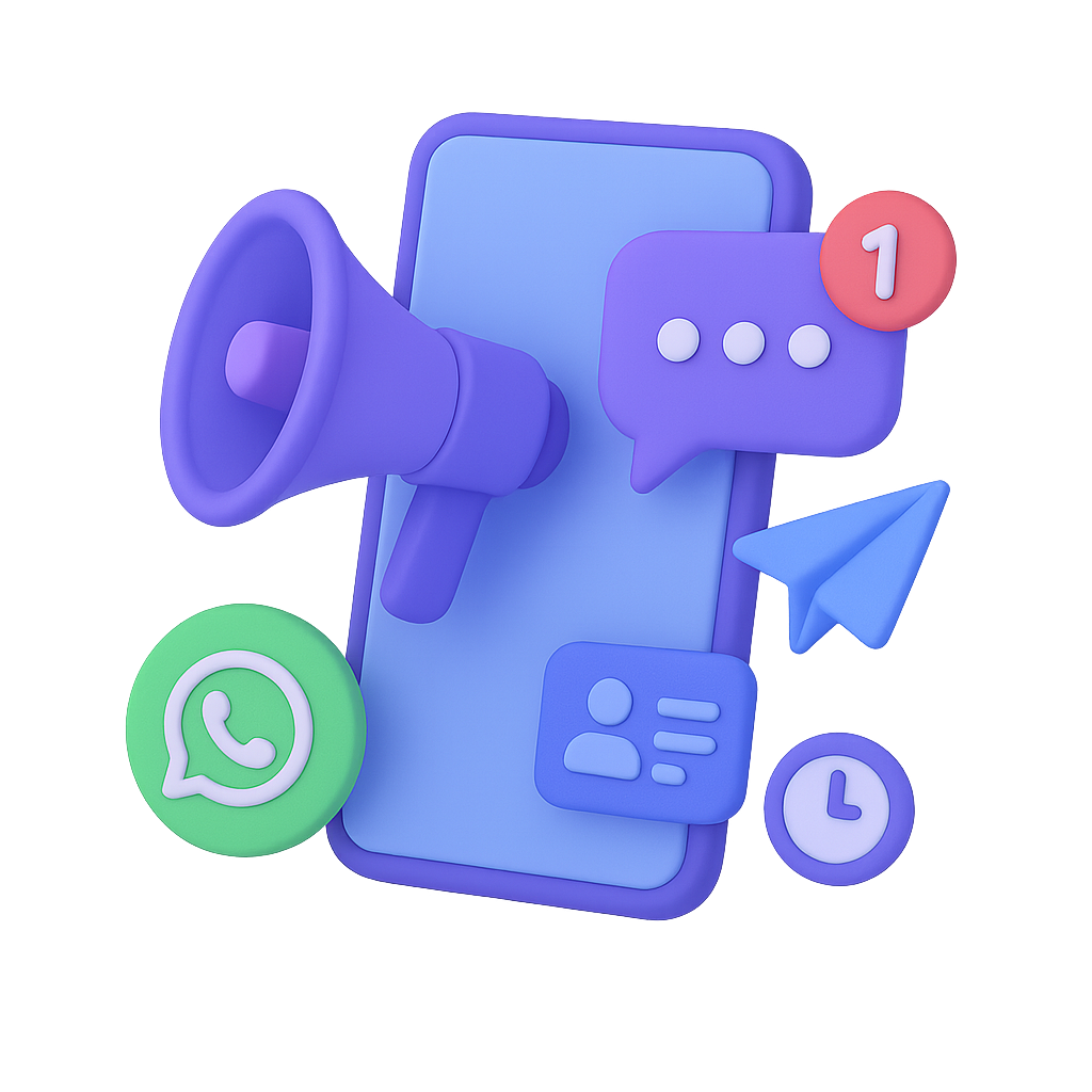 Disparo de mensagens